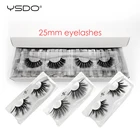 Ресницы норковые YSDO, 25 мм, 20 пар, для макияжа