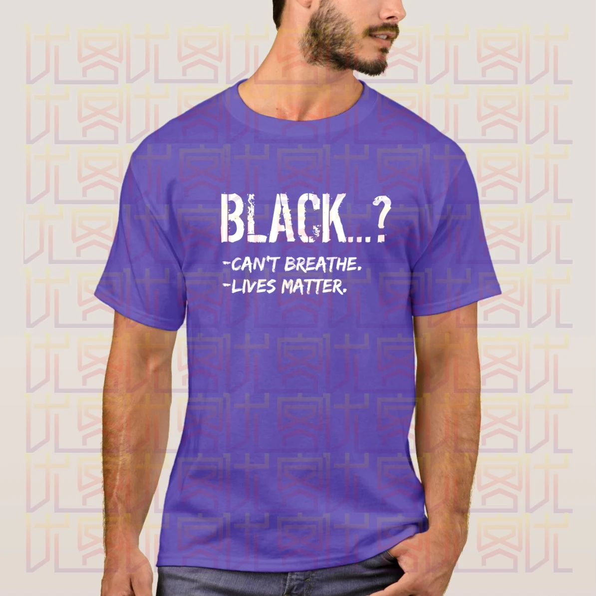 

i cant breathe black saying T-Shirt 2020 summer Men Women Short Sleeve Tops Tees Male Fashion O-Neck Tshirts