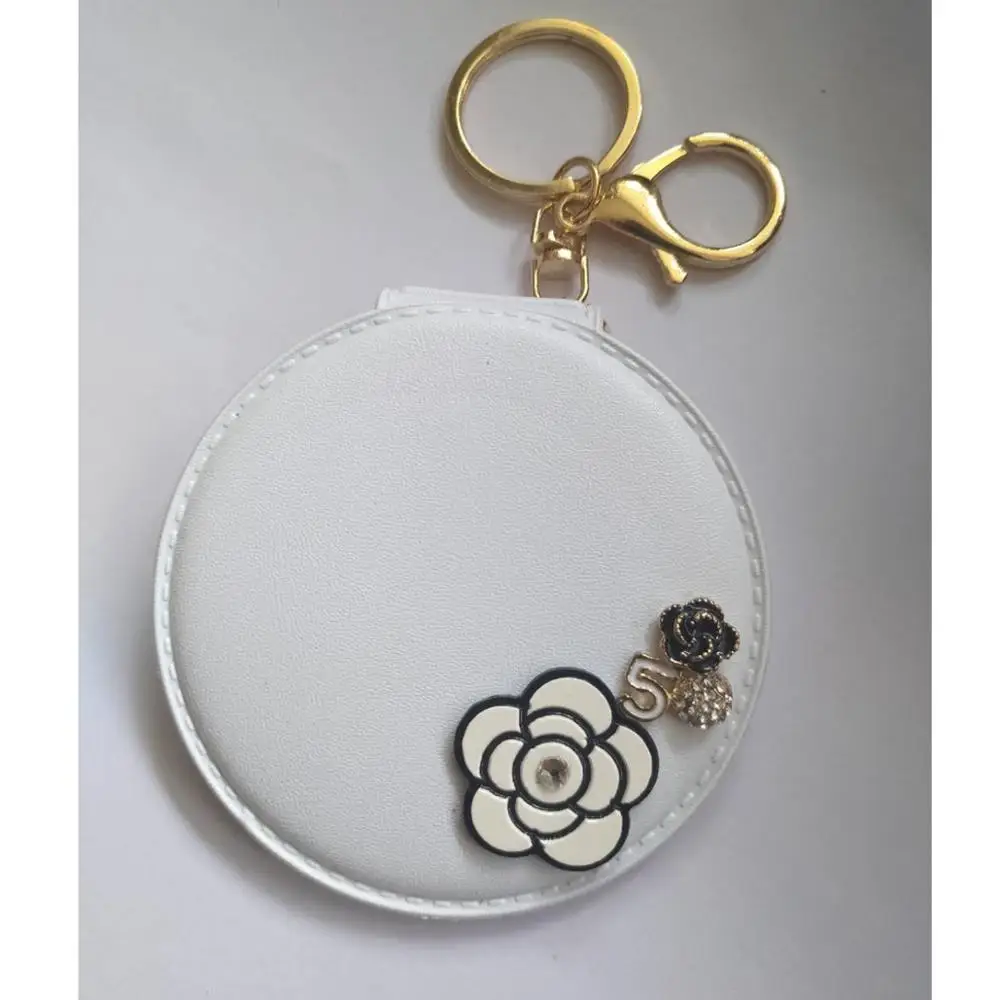 Брелок зеркальная искусственная Камелия Numbe 5 брелок для автомобиля сумка ключей