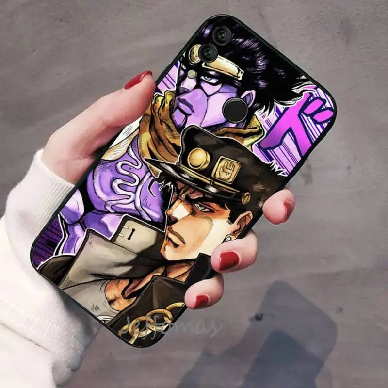 

JoJos Bizarre Adventure Anime Phone Case For Huawei Honor 7C 7A 8X 8A 9 10 10i Lite 20 NOVA 3i 3e