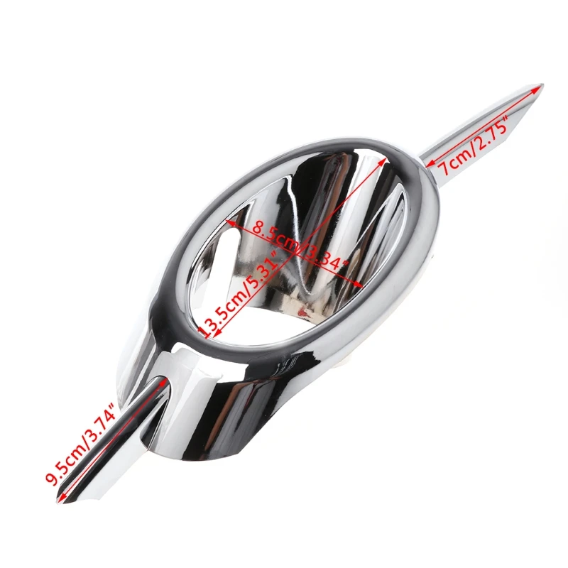 Новинка 1 пара автомобильных хромированных передних противотуманных фар