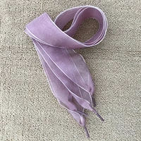 deep purple laces 4 см ширина 120 см длина Прозрачные шелковые Шнурки Кроссовки для катания на коньках шнурки из тесьмы для танцев дропшиппинг - Цвет: deep purple laces