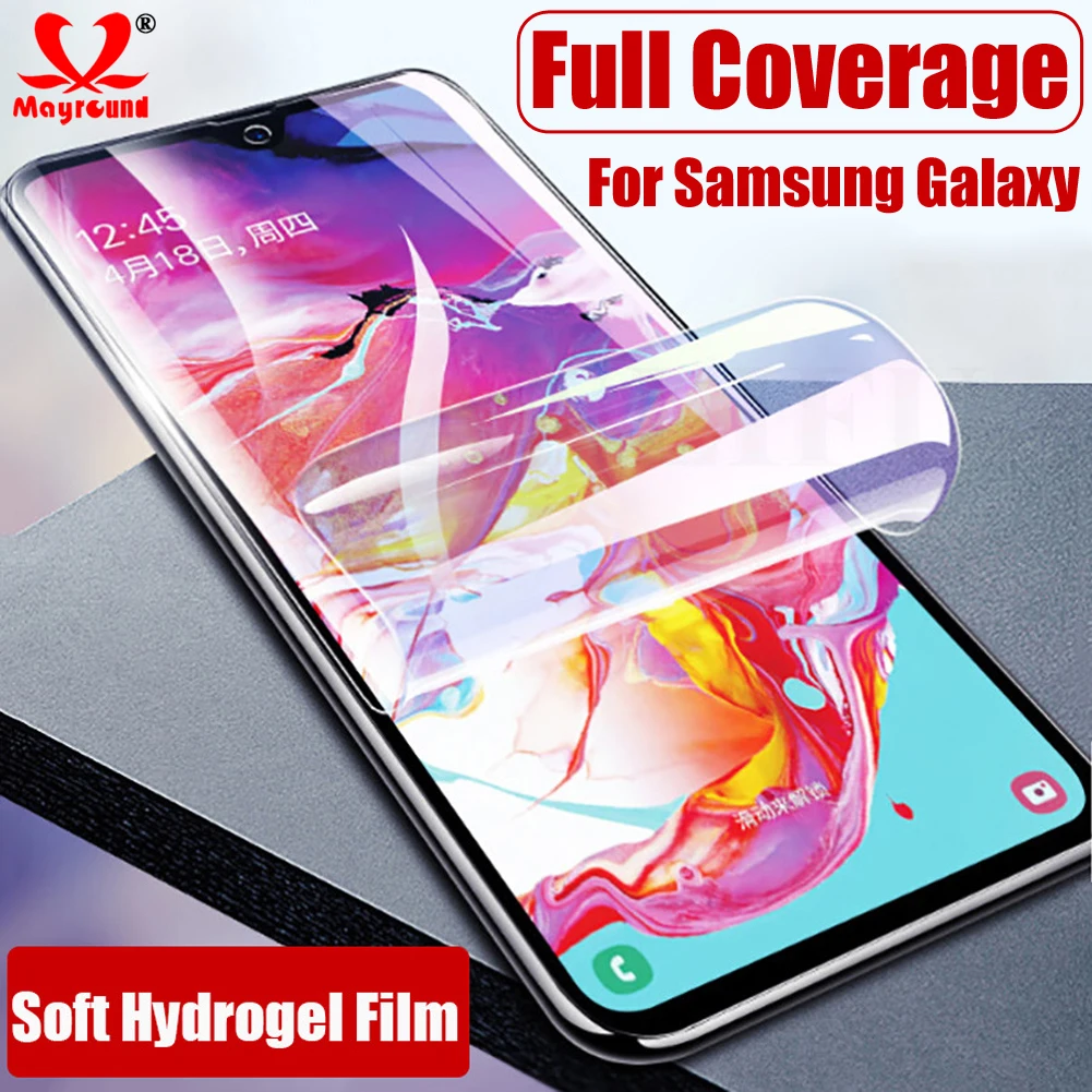 Защитная пленка для Samsung S20 Ultra A20E A90 A80 A70 A60 A40 A20 A10 M30 M20 M10 2 упаковки|Защитные стёкла