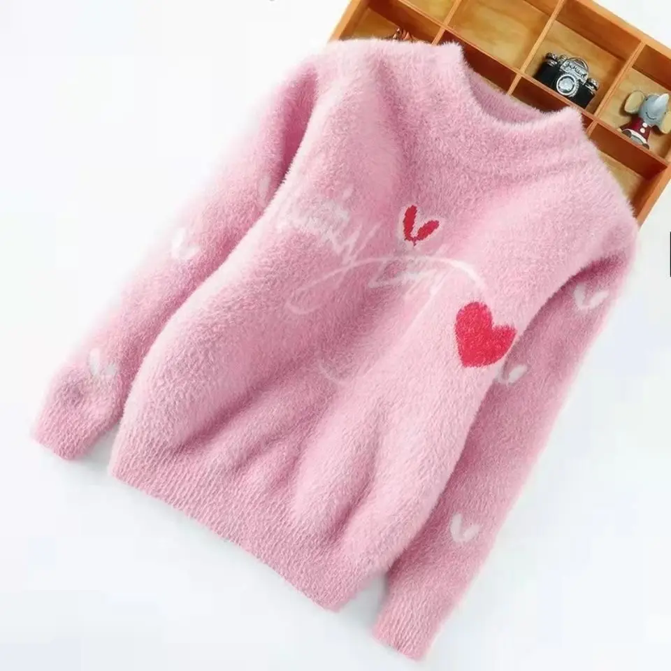 Детский трикотажный пуловер с длинным рукавом на Возраст 3-12 лет | Мать и ребенок