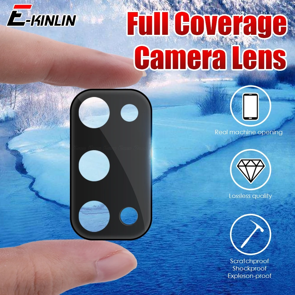 

3D Curverd Full Cover Camera Protective Film For Realme 8 7 X7 Pro 7i 5G Camera Lens Tempered Glass Screen Protector