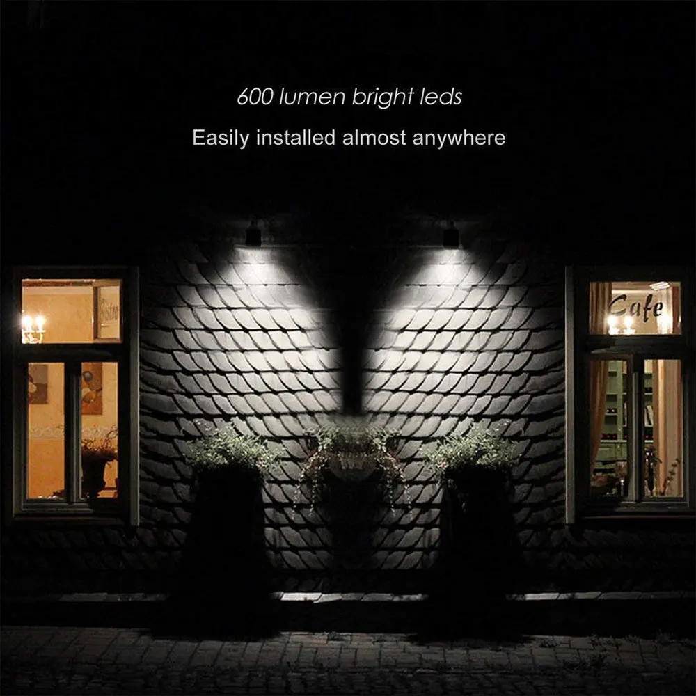 

Motion Sensor LED Light IP65 Waterproof Outdoor Lights Battery Operated Security Lights for Wall Garden Driveway new