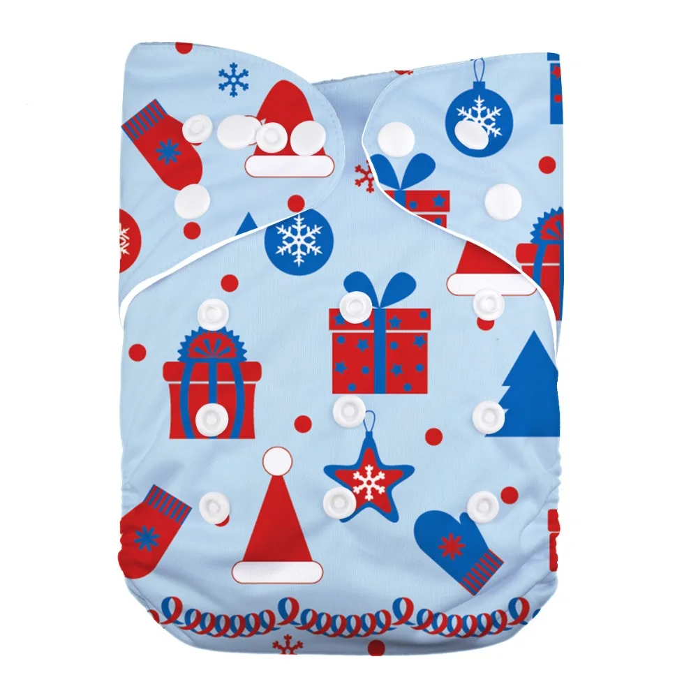 2018 Один размер Карманные тканевые подгузники Моющиеся Многоразовые Детские