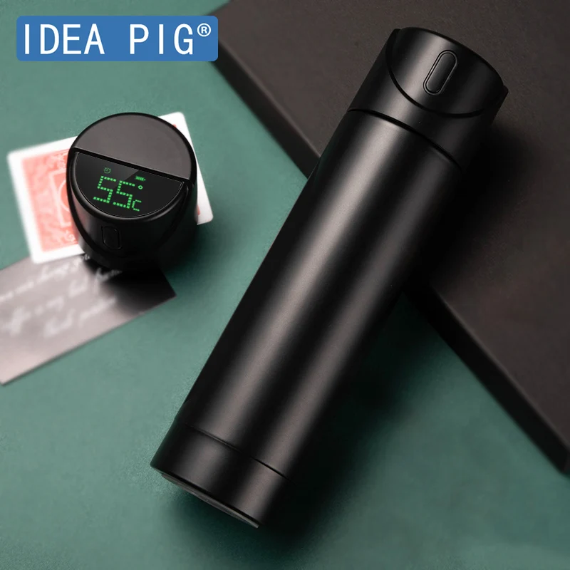 Термос из нержавеющей стали умная Изолированная бутылка для воды портативная