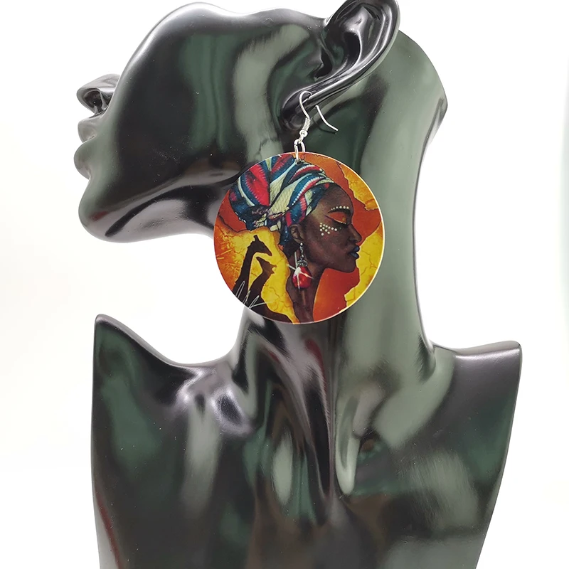 YD &amp YDBZ этнические деревянные серьги для женщин 2019 модные ювелирные изделия в