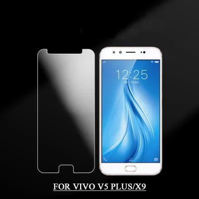 1 шт. протектор экрана стекло Vivo V7 V9 V5 закаленное стекло для Vivo V7 V5 Plus стеклянная защитная пленка против царапин для Vivo Y75 Стекло Телефона
