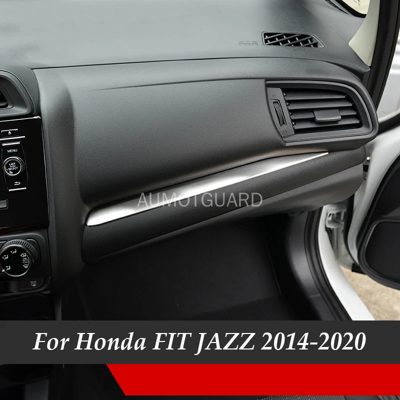 Декоративные наклейки для Honda FIT JAZZ 2014 2020 с центральным управлением приборная