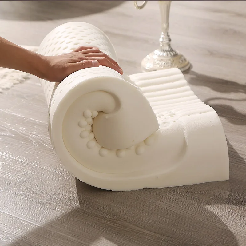 Подушка из чистого латекса Таиланда позвоночник для здоровья подушка