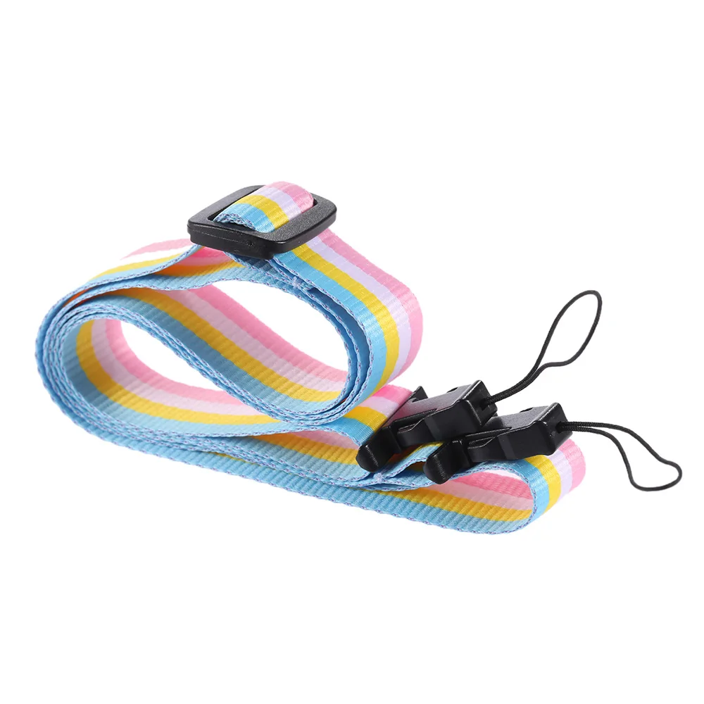 Colorful Rainbow Adjustable Comfortable Camera Neck Strap for Fujifilm Instax Mini 8 70 Instant Film | Электроника