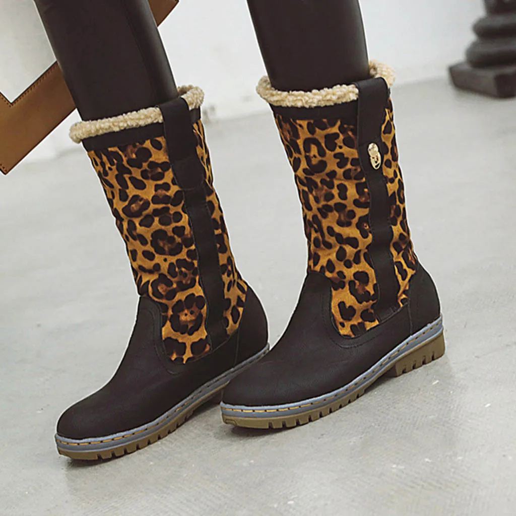 Женские ботильоны на плоской подошве Цветная Свадебная женская зимняя