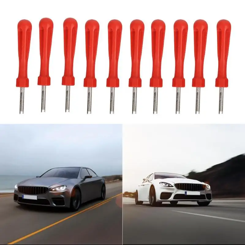 10 шт. Инструменты для удаления сердцевина клапана шины отвертки Гаечные Ключи