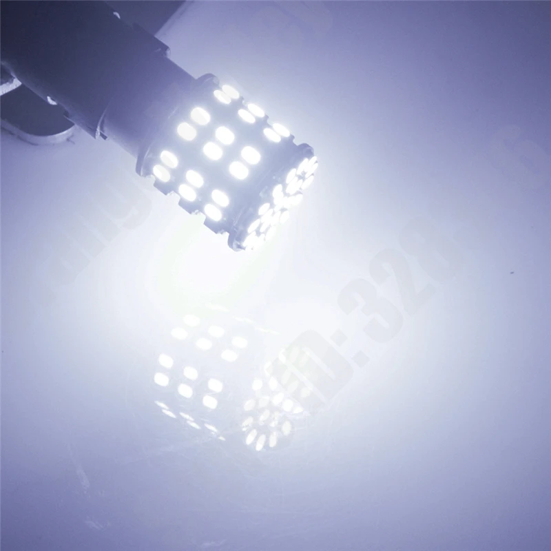 10 шт. супер яркие P21W 1156 BA15S 64 SMD светодиодный 1206 Автомобильные стоп сигналы
