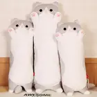 1 шт. милая плюшевая кукла-кошка, милая мультяшная мягкая искусственная длинная игрушка, подарок для детей, девушки