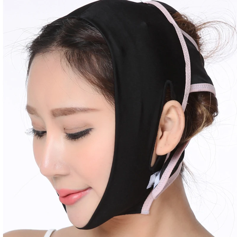 Тонкая 3d-маска для лица V-образная маска лифтинга тонкая щек тонкий пояс