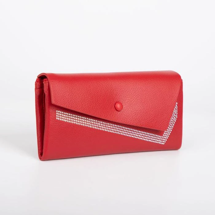 Кошелёк женский 3 отдела на клапане | Багаж и сумки