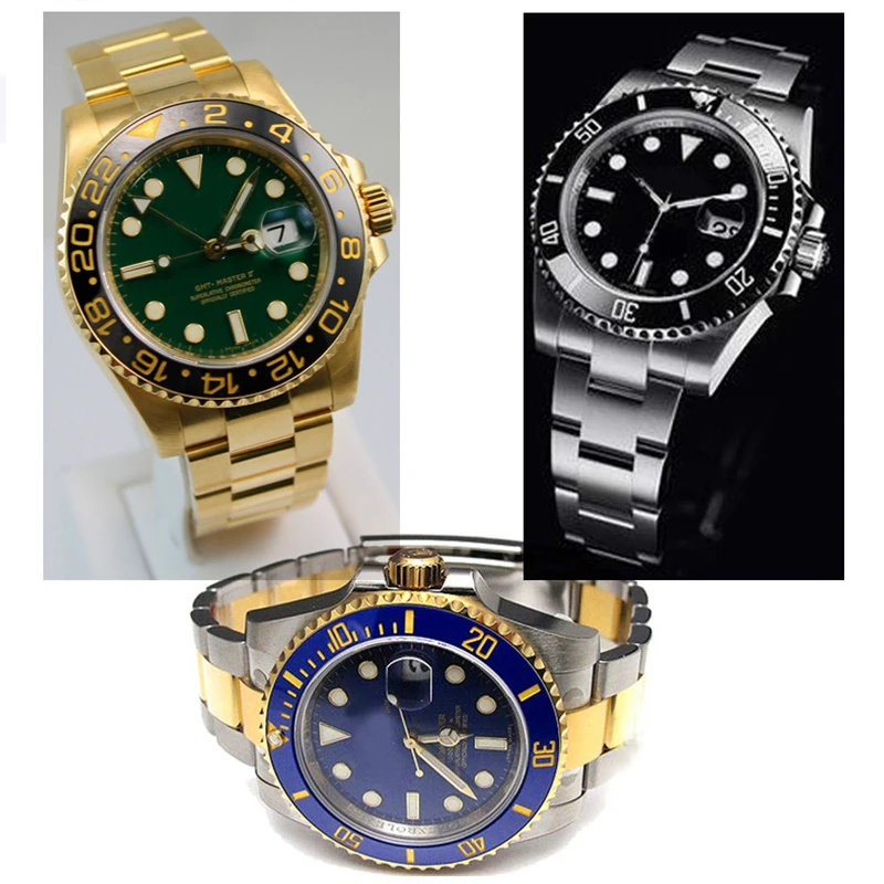 Watch accessories 20MM suitable for Rolex yacht strap male Daytona stainless steel waterproof business stainless steel strap