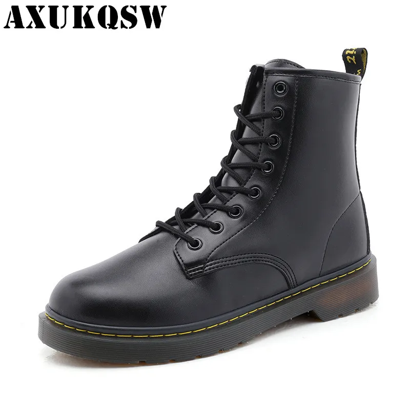 

Женские ботинки для пары Martens, Повседневная Теплая обувь для снега, 2022
