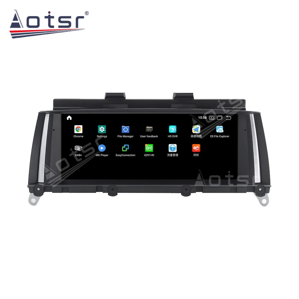 Автомобильный DVD-проигрыватель Aotsr IPS PX6 Android 10 для BMW X3 F25 X4 F26 автомобильный
