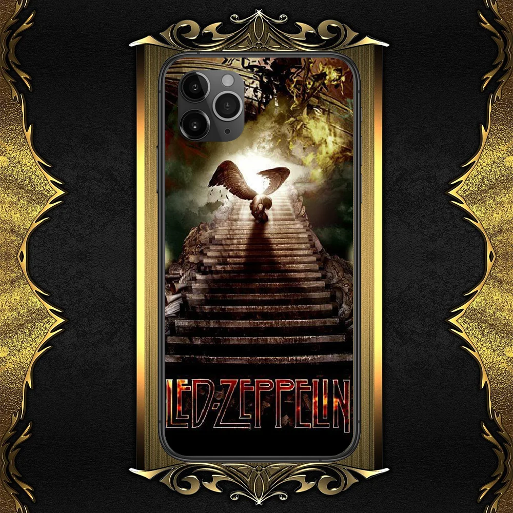 

led Anthony Plant zeppelines band Phone Case Cover Hull For iphone 5 5s se 2 6 6s 7 8 12 mini plus X XS XR 11 PRO MAX black