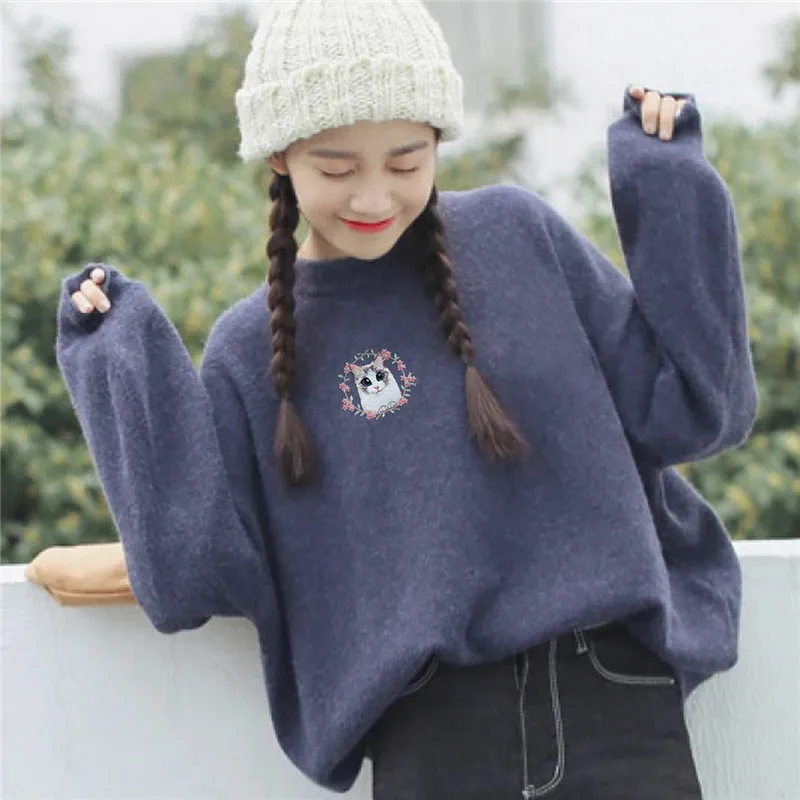 Заплатки для одежды с изображением цветов и кошек 1 шт. | Дом сад