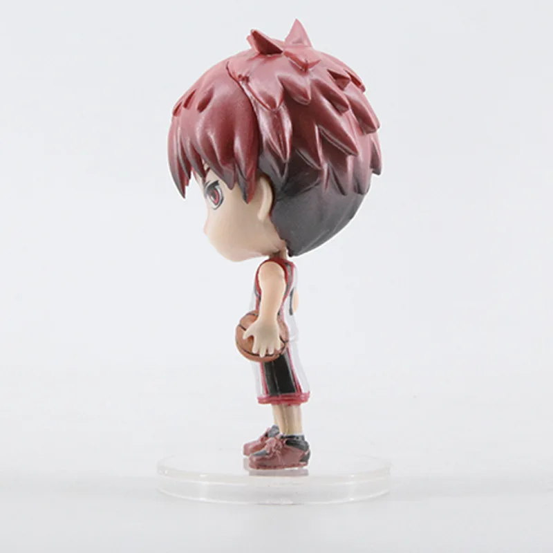 

9cm Q 5pcs/set Anime Kuroko's Basketball Figure Kagami Taiga Kuroko Tetsuya Figur Midorima Shintaro Aomine Daiki Action Figures