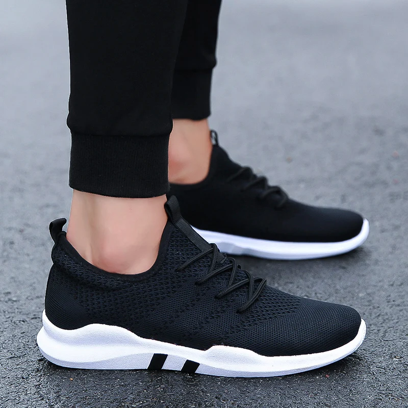 

Men's Casual Shoes Comfortable Slip on Running Shoes Summer Men Sneakers Breathable Sports Shoes for Women 36-48