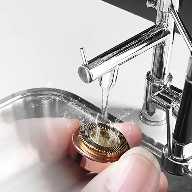 

Facial Hair Remover Rechargeable Painless Eyebrow Razor Trimmer for Women Face Lip Cheeks X37C