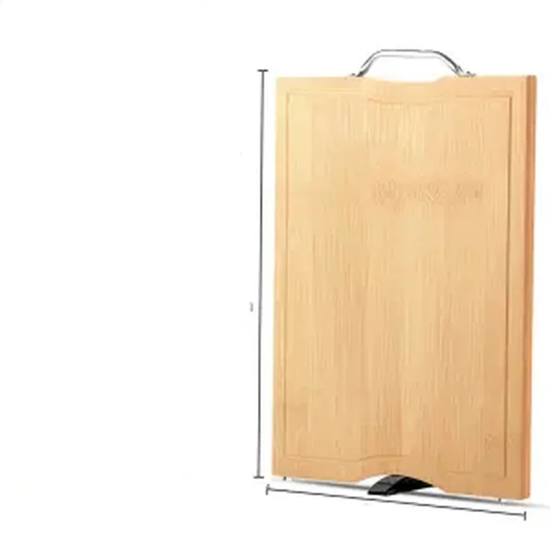 Cutting Board Solid Wood Sticky Whole Bamboo Account Kitchen Large Chopping Rolling Panel Household | Дом и сад