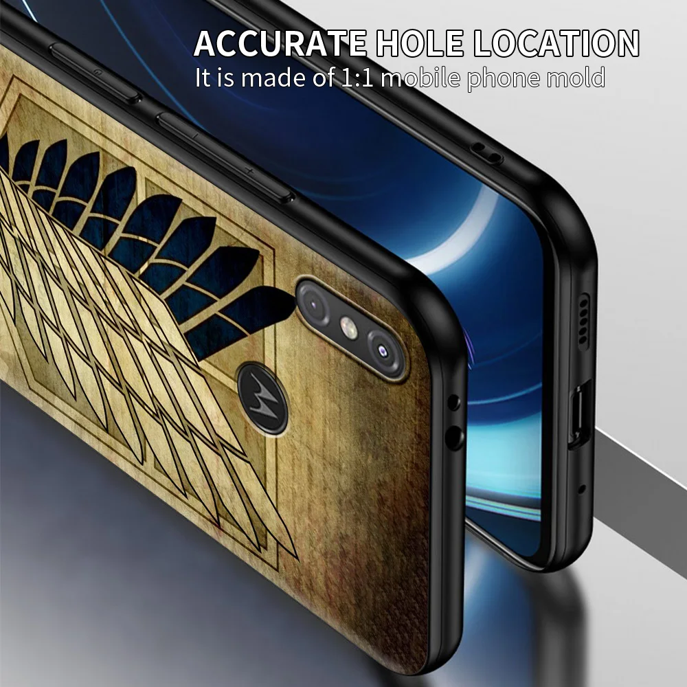 attack on titan anime for motorola one fusion case for moto g10 g9 g8 plus play power one g20 g30 g40 g50 g60 edge 20 phone case free global shipping