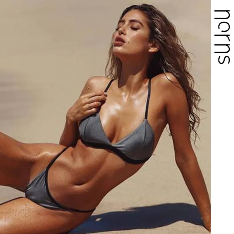 Norns 2020 скидка сексуальное женское бикини с высокой талией купальник Женский