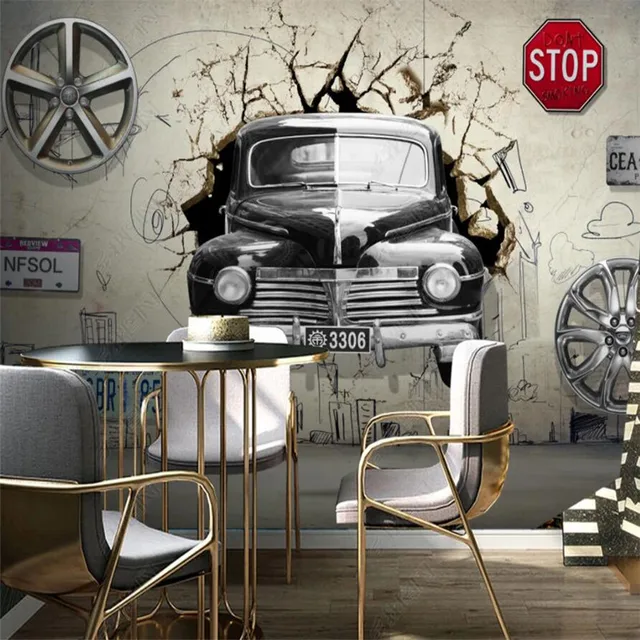 History Of Cars / Industrial Evolution -  Wallstickers And  Wallpapers Online Store