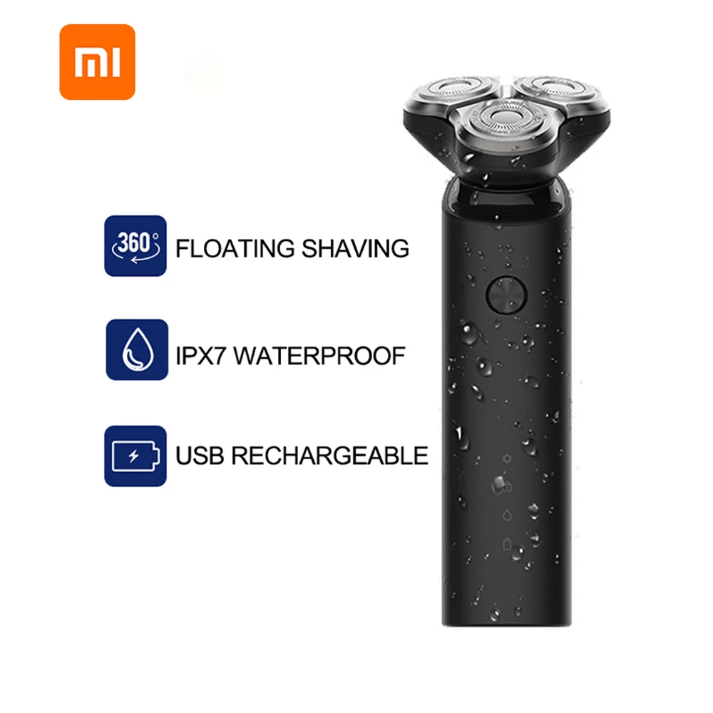 Xiaomi Mijia электробритва 3D электрическая бритва для мужчин аккумуляторная бороды