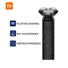 Электробритва Xiaomi Mijia, 3D бритва для мужчин, перезаряжаемая бритва Xiaomi, электробритва для бороды, машинка для бритья