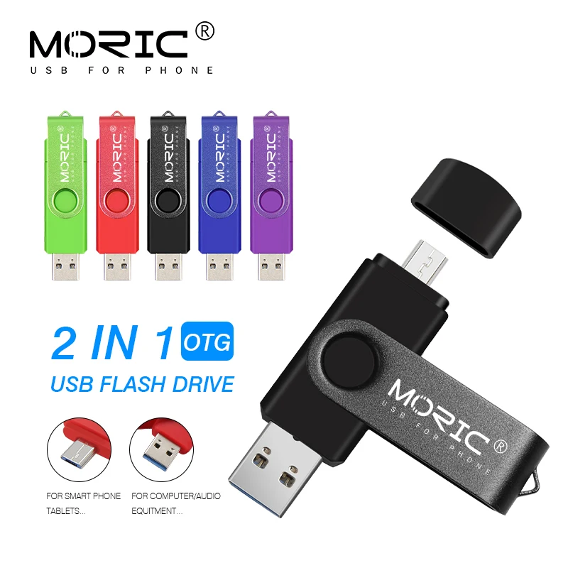 

Moric 3.0 OTG USB flash drive Smart Phone Tablet PC 4GB 8GB 16GB 32GB 64GB Pendrives OTG Real Capacity Usb stick