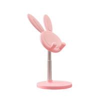 rabbit metal phone holder desktop stand for phone ipad tablet girl female gifts stable phone bracket phone accessory