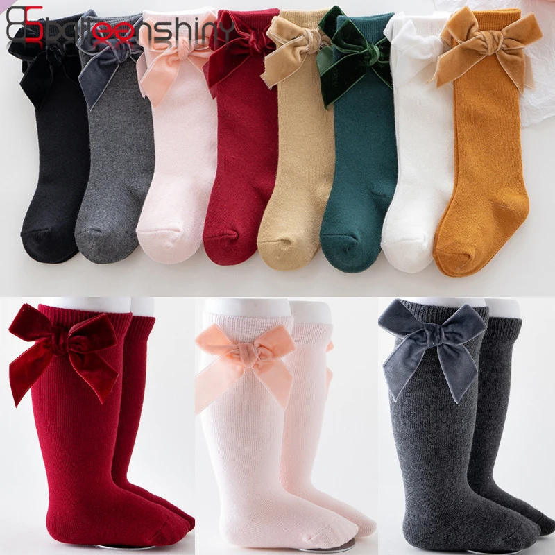 

Balleenshiny Thicken Baby Knee High Socks Baby Girls Boys Infants Toddlers Soft Cotton Baby Floor Socks Children's Long Socks