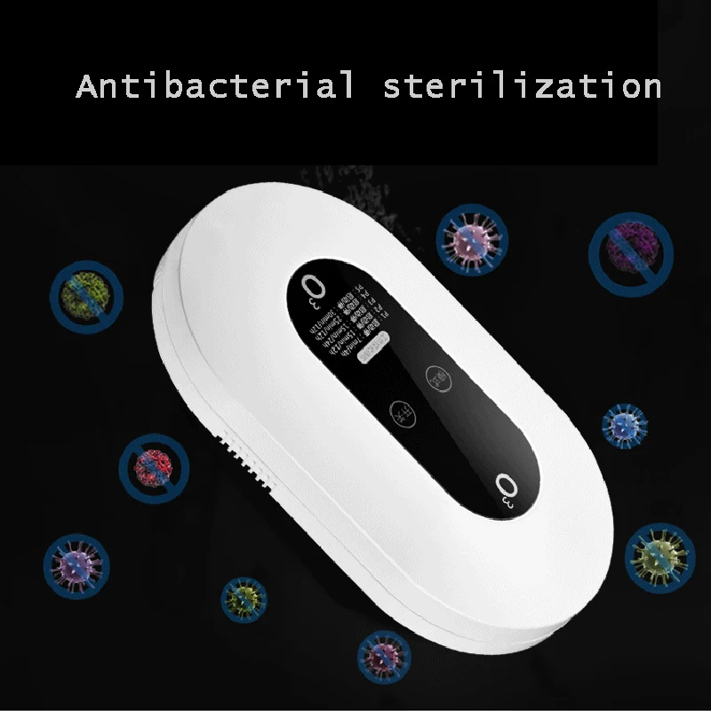 Portable O3 Ozone Disinfect Negative Ion Generator LED Display Air Purifier Deodorizer For Kitchen Toilet Fridge( FOR USA) | Электроника