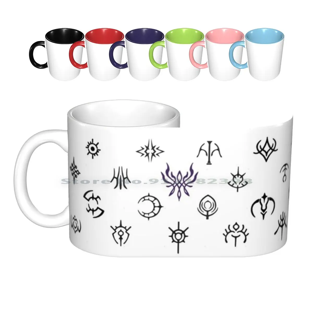 

Crests Of Fodlan керамические кружки, кофейные чашки, кружка для молока, чая, огненная эмблема, эмблема огня, 3 дома, крест, кисть, чарон, дафеля домин...