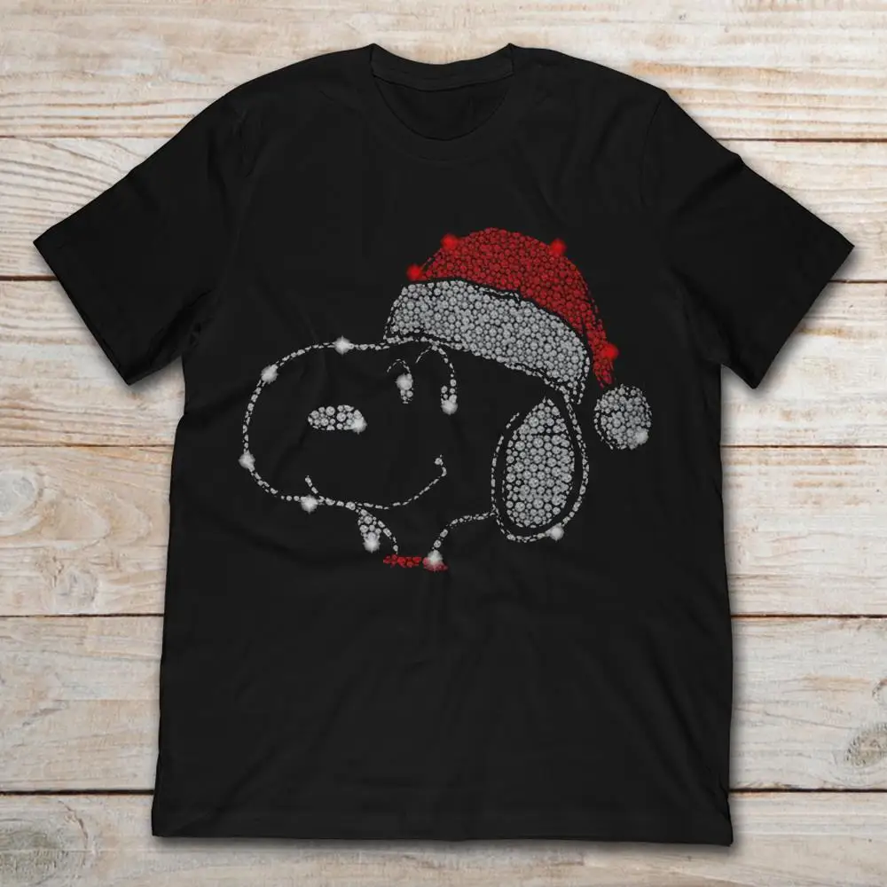 Блестящая Рождественская Футболка с бриллиантами|Мужские футболки| |