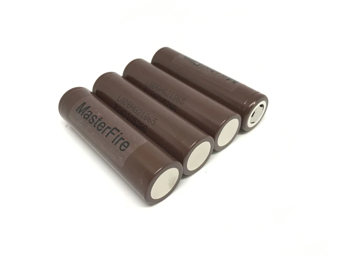 

MasterFire Original HG2 3000mah 18650 3.7V Rechargeable Li-ion Battery Lithium Flashlight Power Tools Batteries 20A Discharge