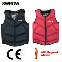 convenient neoprene outdoor swimming buoyancy fishing life jacket sailing kayak rescue swimming life jacket
