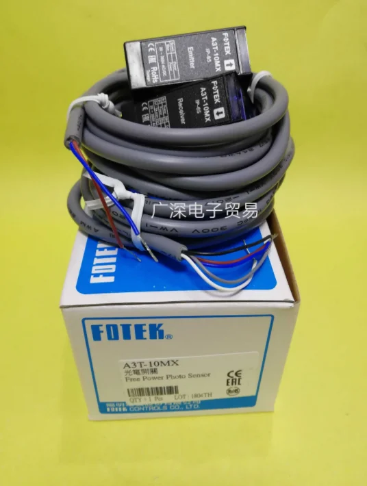 Фотодатчик Fotek A3T-10MX A3T10MX, 1 шт., в коробке