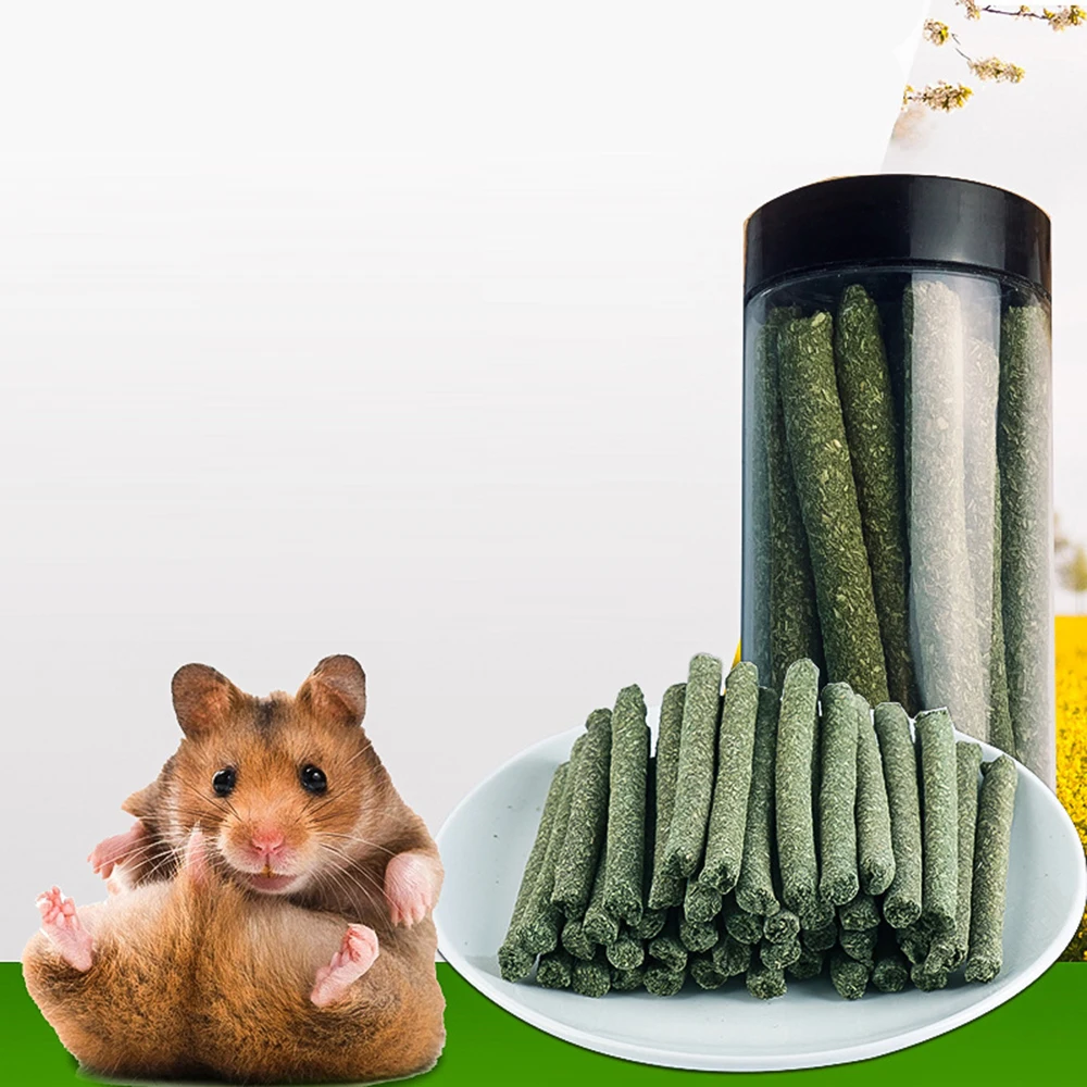 20 шт./лот маленькие животные трава жевательная палочка игрушка для закуски