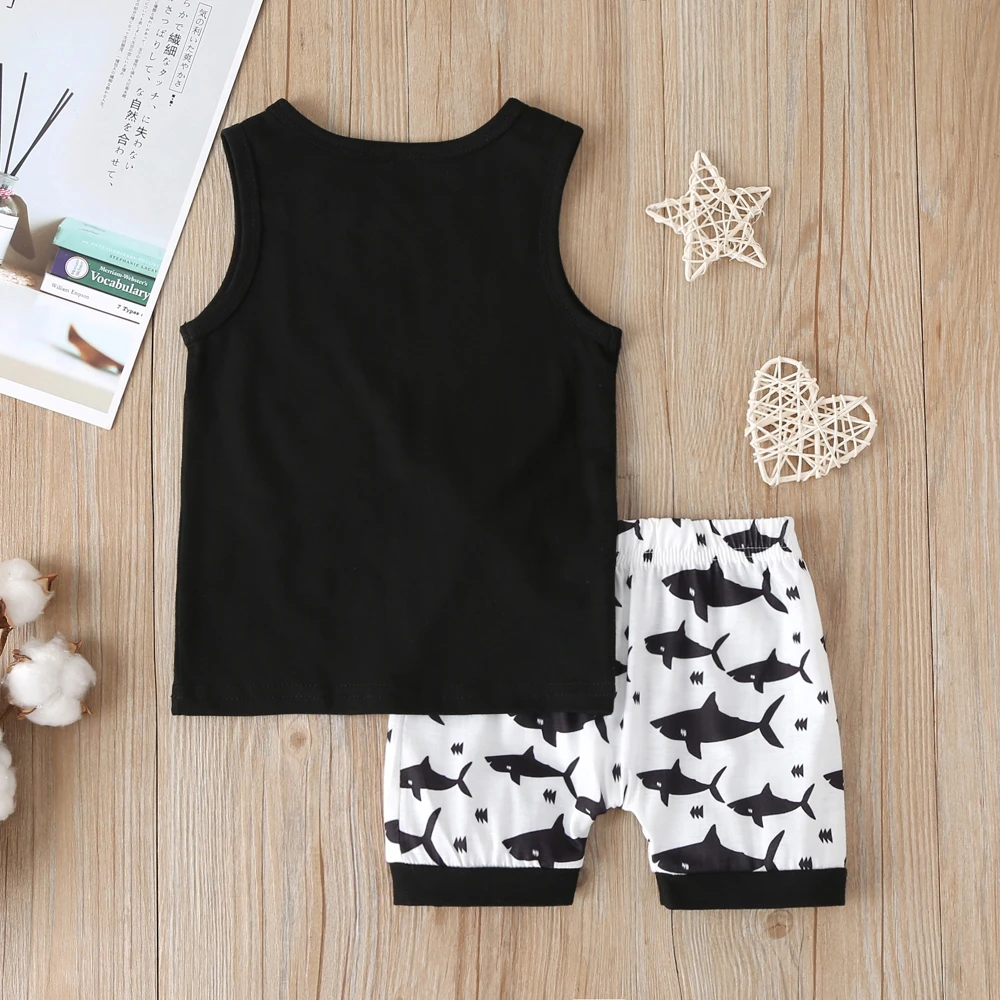 Новинка лета 2021 модная детская одежда для маленьких мальчиков жилет без рукавов +