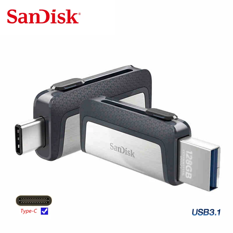 

Sandisk SDDDC2 USB Flash Drive Type-C 256Gb 128Gb USB3.1 Ultra Dual OTG 64Gb 32Gb Pen Drive For Smartphone Pendrive memory stic