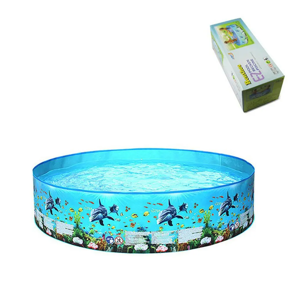 

Rectangular Inflatable Swimming Pool Thicken PVC Paddling Pool Bathing Tub Outdoor Summer Swimming Pool For Kids